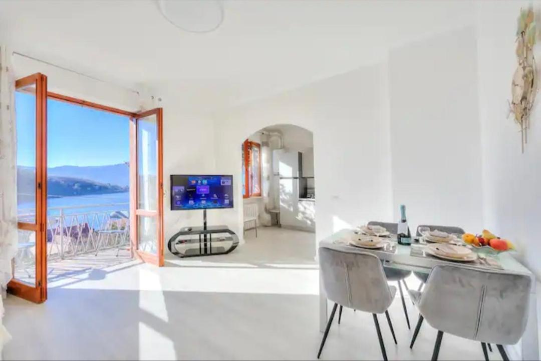 Apartment With View Lake Maggiore/Laveno Mombello Exterior foto