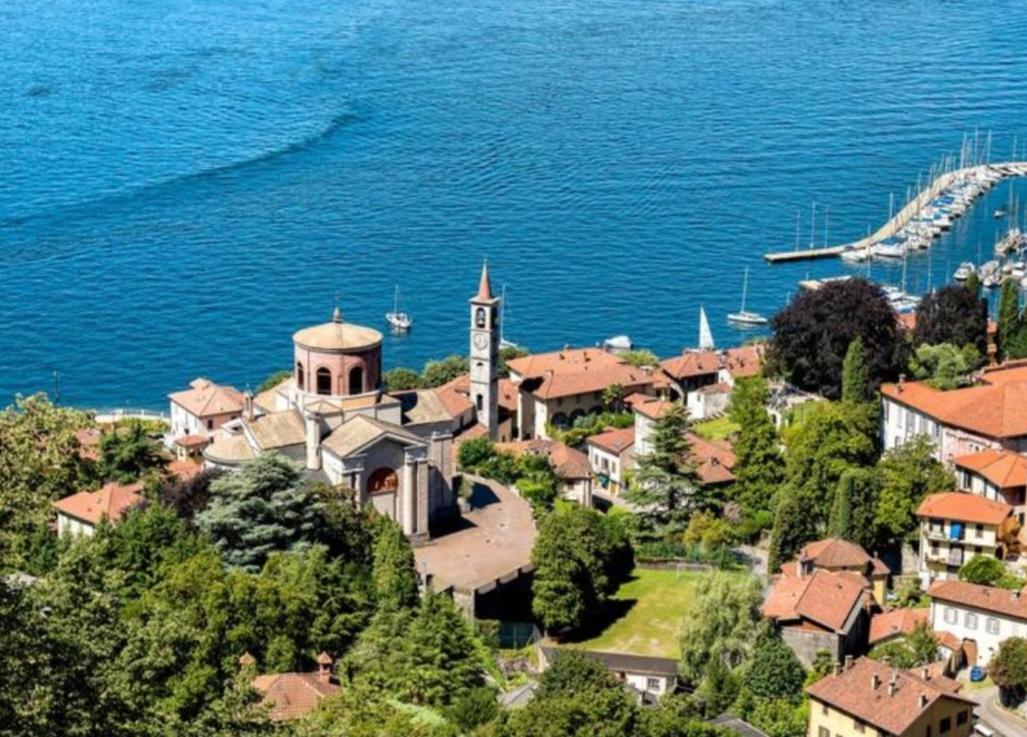 Apartment With View Lake Maggiore/Laveno Mombello Exterior foto